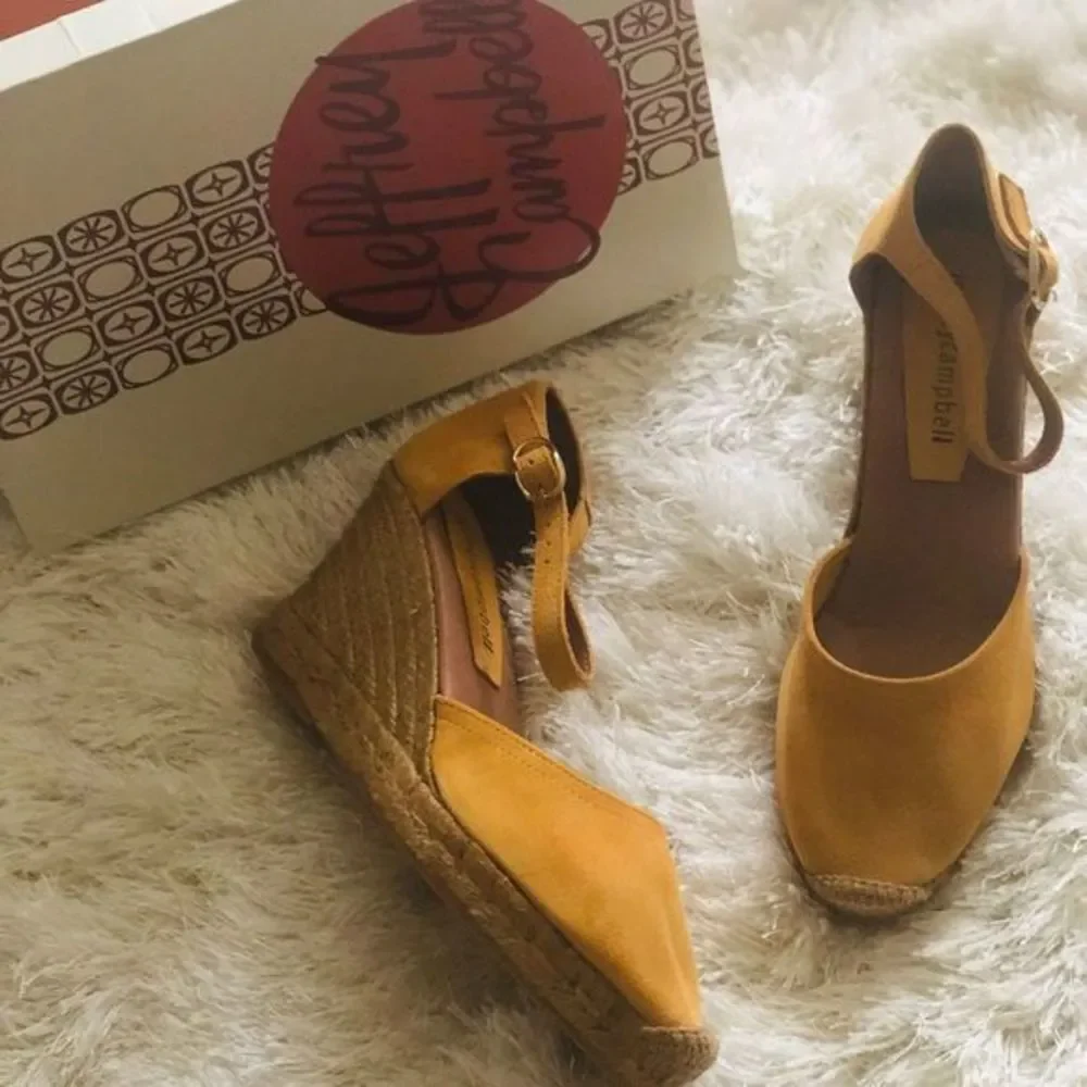 ADORRA ESPADRILLE WEDGE BY JEFFREY CAMPBELL